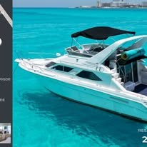 Yate en el Caribe Mexicano